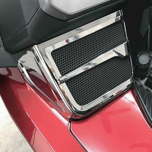Motorcycle High Quality Chrome Speaker Grille For Honda Goldwing 1800 F6B GL1800 2018 2019 2020