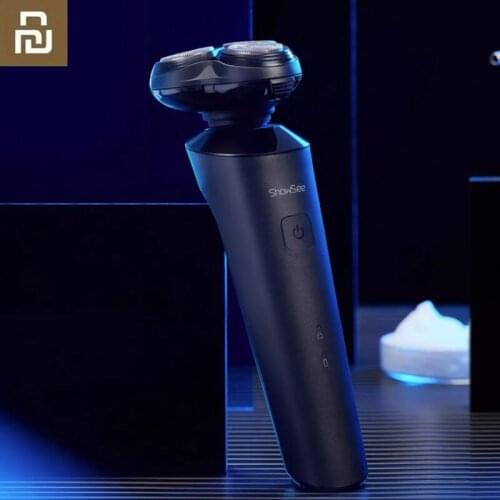 Youpin Xiaoshi Electric Shaver Mens Razor Beard Trimmer Shaver for Men 3 Blades Portable Beard Trimmer Cutting Machine
