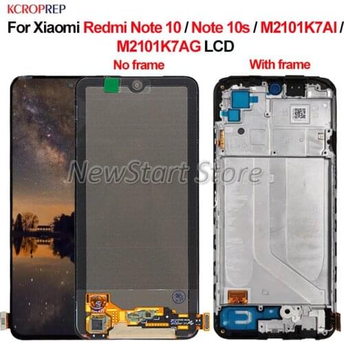 For Xiaomi Redmi Note 10 Note 10s LCD Display Touch Screen Digitizer Assembly For Redmi M2101K7AI M2101K7AG lcd Replacement Part