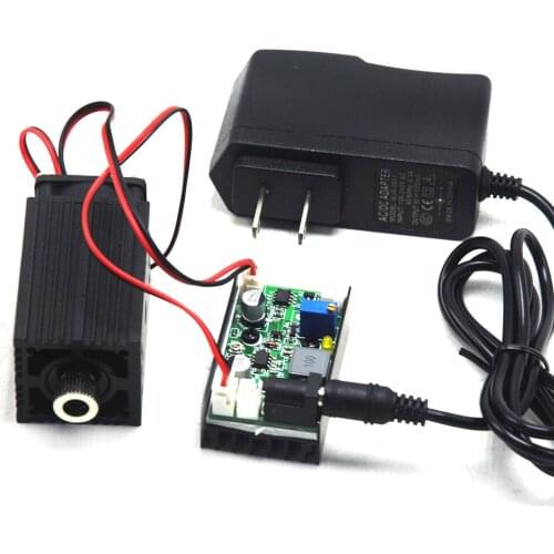 850nm 1W 1000mW Focusable Dot Point Head IR Laser Diode Module TTL Driver Fan with 12V Adapter