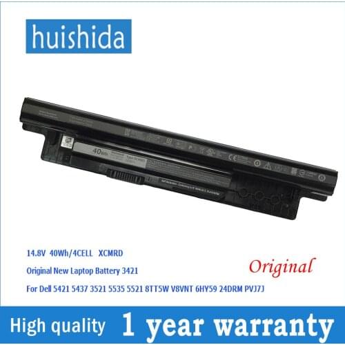 14,8 V 40Wh XCMRD New original laptop battery for Dell XCMRD Inspiron 14-3421 14R-5421 5421 3521 5521 3437 3537 5437 series