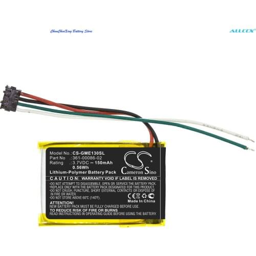 Cameron Sino 150mAh Battery for Garmin Edge 130，3LA037240
