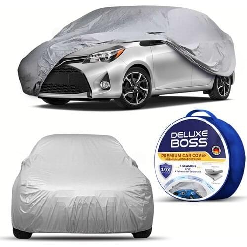 Deluxe Boss Toyota Yaris Custom fit Car Tarpaulin-10X Ultra Protection