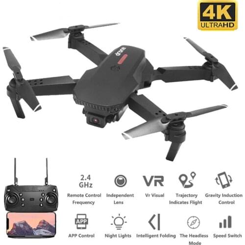 KaKBeir M73 RC Drone WiFi FPV Quadcopter Drone with 480P/4K HD Camera Drone Foldable Drones Toy Mini Dron VS E68 E61 SG106 XS816