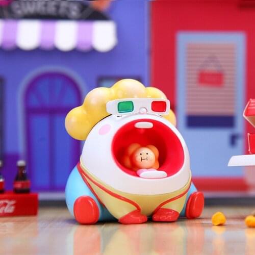 Blind Random Box MupaMochie Snack Series Toys Action Figure Surprise Items Anime Figurine Doll For Gift Collection 6Pcs/Set