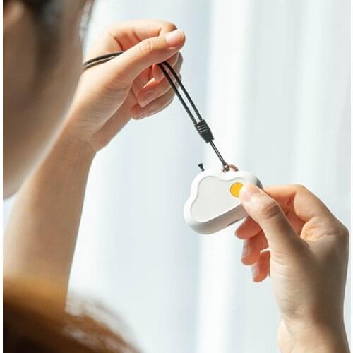 Air Purifier USB Portable Personal Wearable Necklace Negative Ionizer Anion