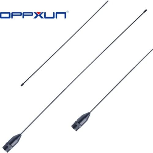 OPPXUN For Kenwood RH536 144mhz 430mhz Dual Band Radio Vhf Uhf Antenna Two Way Radio Ham Antenna Bnc Male Connector