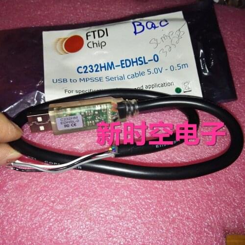 Original FTDI C232HM-EDHSL-0 Cable USB HS SPI/I2C/JTAG 5V .5M