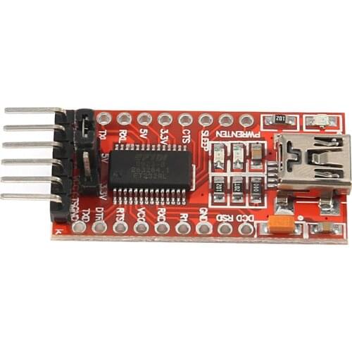 FT232RL FTDI USB 3.3V 5.5V to TTL Serial Adapter Module for Arduin Mini Port