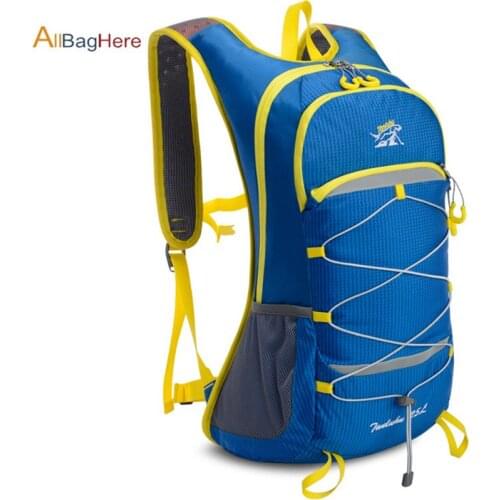 Unisex 25L Outdoor Climbing Hiking Backpack Nylon Waterproof Breathable Vest Marathon Running Cycling Backpack Riding Travel Bag