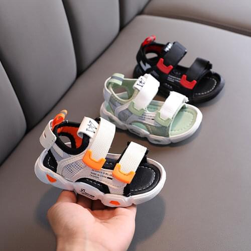 Children Sandals 2021 Summer Kids Shoes 1-6 Years Old Boys Girls Beach Shoes Fashion Baby Toddler Sandals Shoes for Boys Sandals