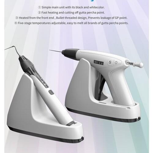 Dental Gutta Percha Obturation System 360° Multi-angle Filling Heating Needles Endo Obturation Pen and Gun Endodontic Obturation