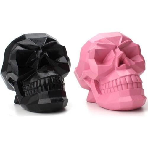 Skeleton Skull Bowl Treat Display Phone Holder Figurine Homosapien Skull Statue