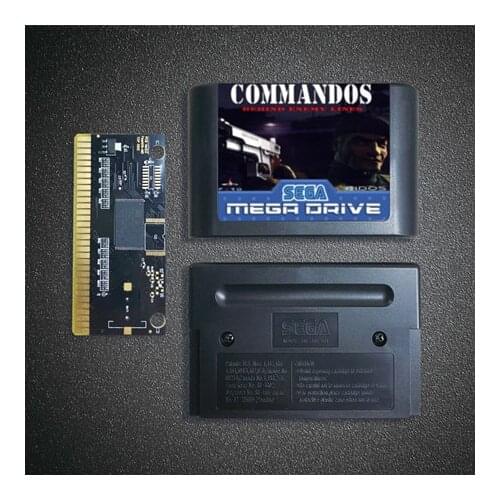 Commandos - 16 Bit MD Game Card for Sega Megadrive Genesis Video Game Console Cartridge