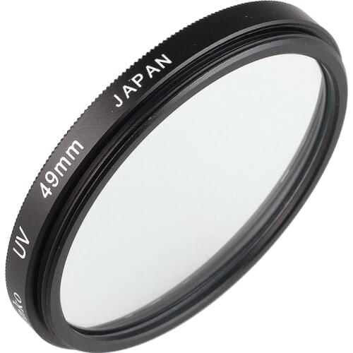 Camera Lens UV Protection Filter 49mm for Canon EF 50mm f/1.8 STM & for Sony E-mount 18-55mm f/3.5-5.6 OSS Lens