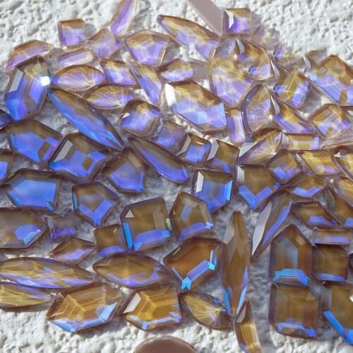 Mixed shape Nail Art Decorations Stickers Designe Flat Backs No Hotfix Rhinestones crystals Strass nail jewelry set Crystal