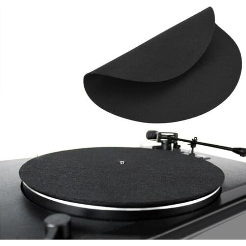 VBESTLIFE 1Pcs Ultra-thin Anti-static LP Vinyl Turntable Record Pad For Phonographs Flat Soft Mat Record Slipmat Mat Pad 2018New