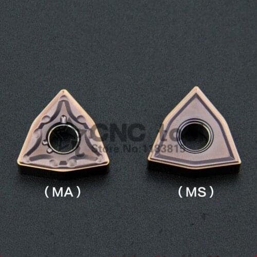 10PCS WNMG080404 MA/MS M85 WNMG080408 MA MS M85 Lathe Turning Tools Inserts For High quality stainless steel insert