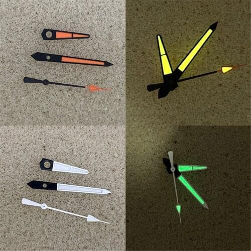 Replacement Green Luminous Watch Hands for NH35/NH36 Movement Parts