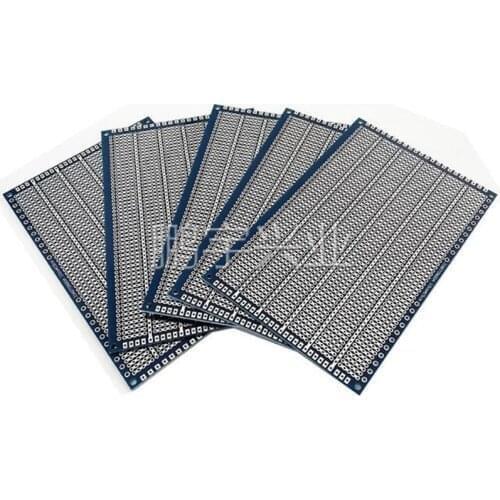 10PCS 10*15CM Blue Single Side Prototype Paper PCB Universal Experiment Matrix Circuit Board 10x15CM