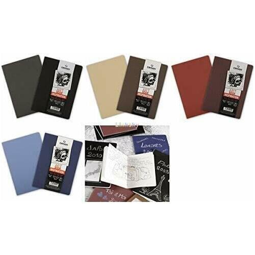 Canson Inspiration Art Book,30 sheets,96gsm,2pcs/set,Notebooks, drawing art book,Angoli arrotondati per una facile portabilita