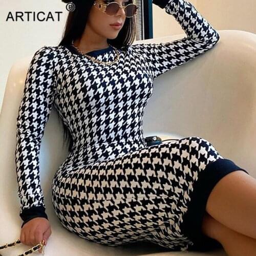 ARTICAT Fashion Tight Dresses