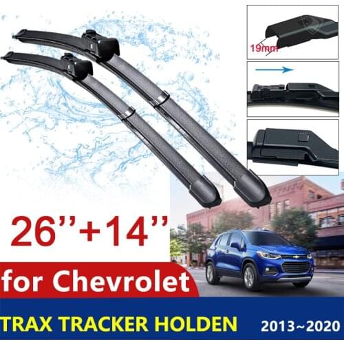 Car Wiper Blades for Chevrolet Trax Tracker Holden 2013~2020 Front Window Windshield Windscreen Wipers Car Accessories 2014 2015