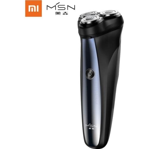 Xiaomi MSN Men Electric Shaver M1 Razor Beard Machine Rechargeable Washable Wireless WetDry Dual Use with Dustproof Cover