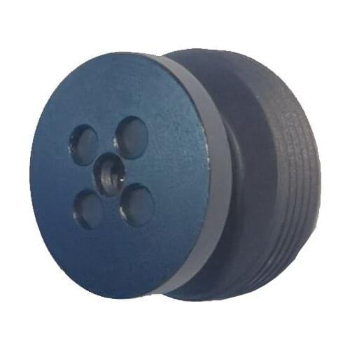 Black Button Lens for CCTV Camera 3.7mm 2.0MP Wide-Angle 72 Degree M12 Mount Button Camera Lens For Camera