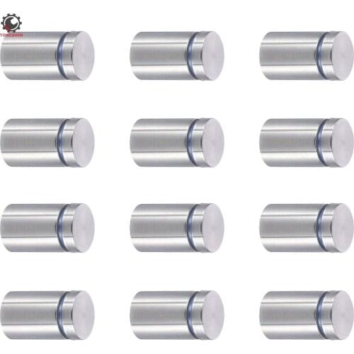 Sign Holders Standoff Screws Wall Standoff Holders Screws Mount Hardware Advertising Glass Acrylic Standoff Stainless Steel Nail