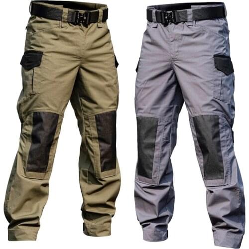 Jogger Outdoor Tactical Pants Military US Army Cargo Pants Work clothes Combat Uniform Paintball Multi Pockets Tactical pants 2X