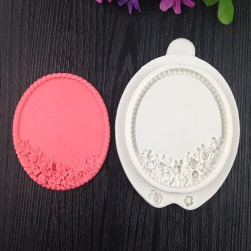 Sugar cake modeling molds, new styles, relief, lace, flowers, framed, photo frame, inscription box, blessing box, mold WMJ-810