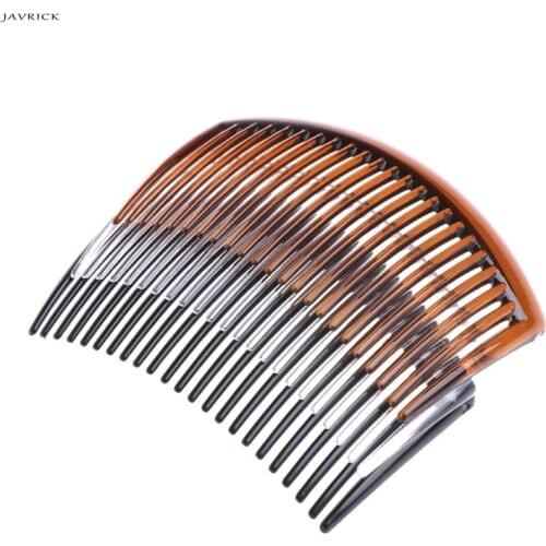 JAVRICK 5Pcs/Set Handmade Comb 23 Tooth Plastic Headwear Hair Accessories Women DIY Clip hair jewelry material Accessories goods
