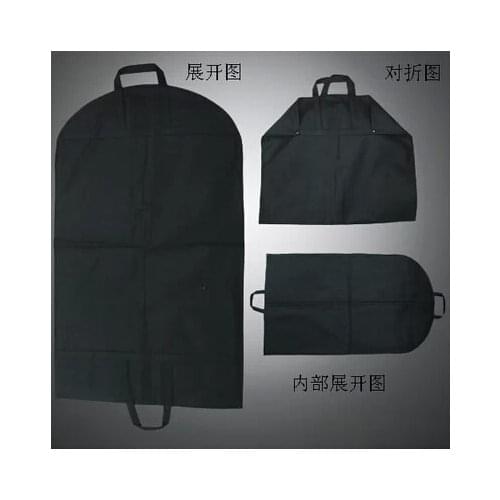 Customised garment bag dress/suit bag with logo Garment/Suit Cover Bags 100 pieces/lot, free shipping 100cm*60cm