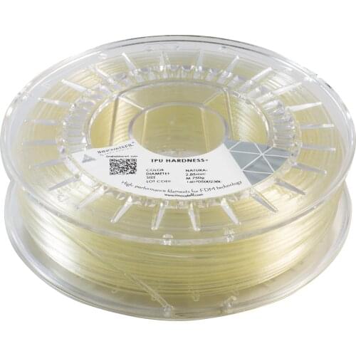 INNOVATEFIL TPU HARDNESS +, 2.85mm, NATURAL, 750g filament for Smart Materials 3D printing