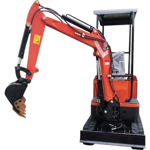 China 1 ton hydraulic mini excavator digging machine with competitive prices