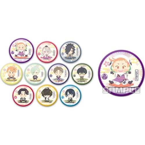 58mm Touken Ranbu Online Kiyomitsu Mikazuki Munechika Metal Brooch Icons Round Buttons