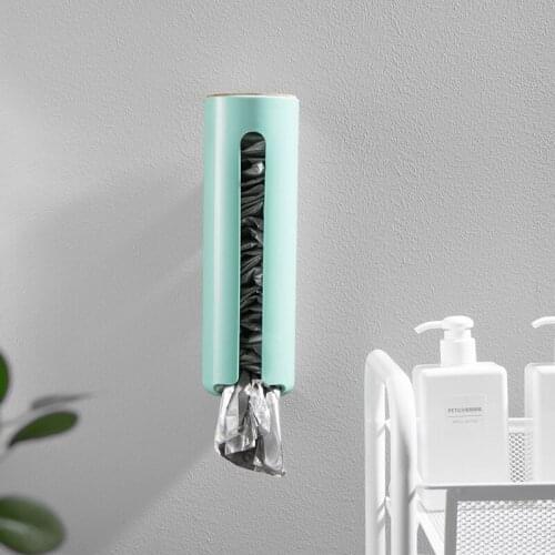 Non-marking suction cup garbage bag storage box household kitchen bathroom plastic bag nordic wind shoe cover storage box