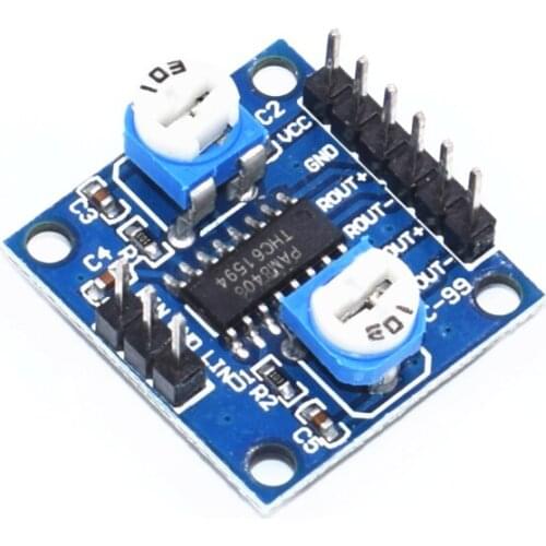 D72 10pcs PAM8406 Digital Amplifier Board With Volume Potentiometer 5Wx2 Stereo M70