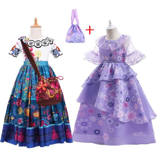Girls Aurora Dress Halloween Cosplay Sleeping Beauty Princess Dresses Christmas Party Costume Baby Girl Birthday Gift Vestido