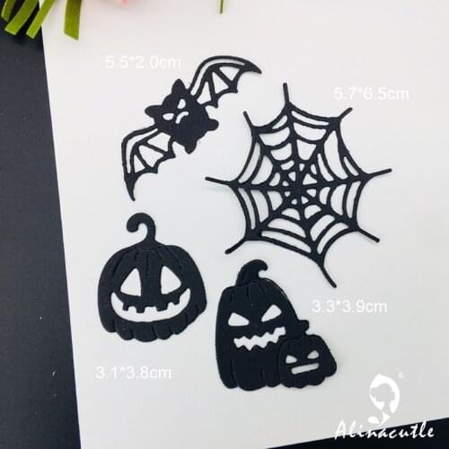 Die Cut Metal Cutting Die Spider Pumpkin Halloween Scrapbooking Paper craft album Handmade Card Stencil Cutter Punch art cutter