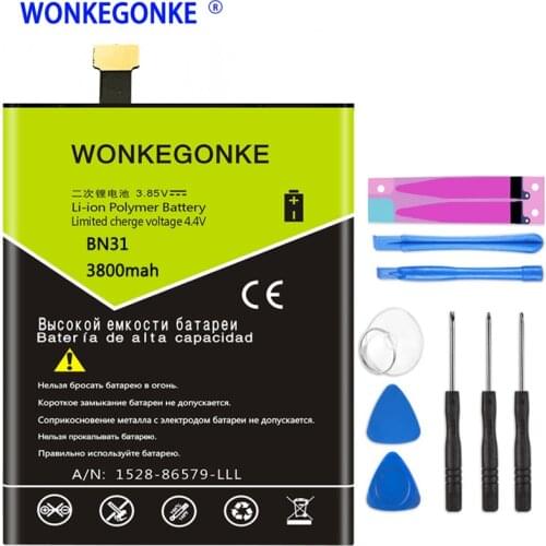 WONKEGONKE Xiaomi Mi 5X Phone Batteries