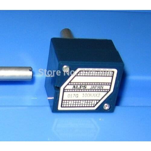 Japanese original ALPS 27 Type Volume Potentiometer Round Shaft and Universal Rachis 100K 50K 10K HIFI DIY Free Shipping