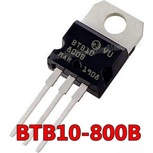 10PCS BTB10-800B BTB10-800BW TO-220 BTB10800BW TO220 BTB10-800 BTB10