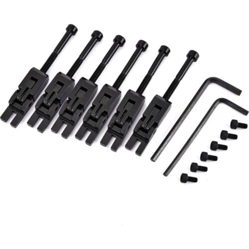 6Pcs Double Locking System String Saddles for Floyd Rose Guitar Tremolo Bridge electric guitar ремень для гитары