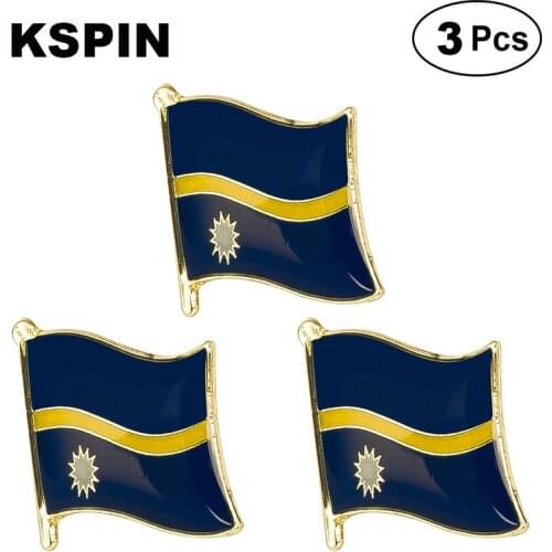 Nauru Lapel Pin Brooches Pins Flag badge Brooch Badges