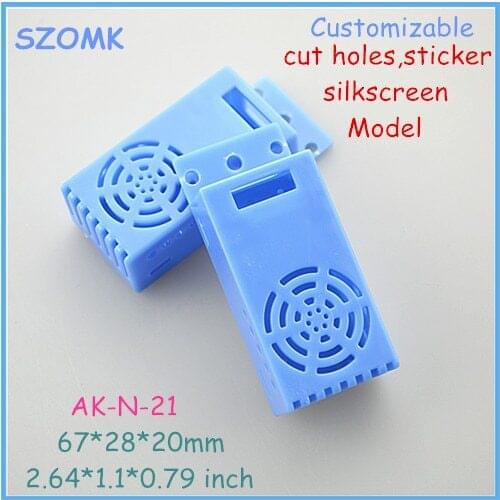 Electrical box plastic industrial boxes (10 pcs) 67*28*20mm small plastic box mounting enclosures for electronics