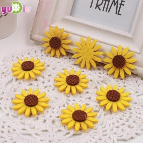 20PCS foam head flower artificial simulation high-quality chrysanthemum wedding party decorations DIY wreaths yellow sunflower