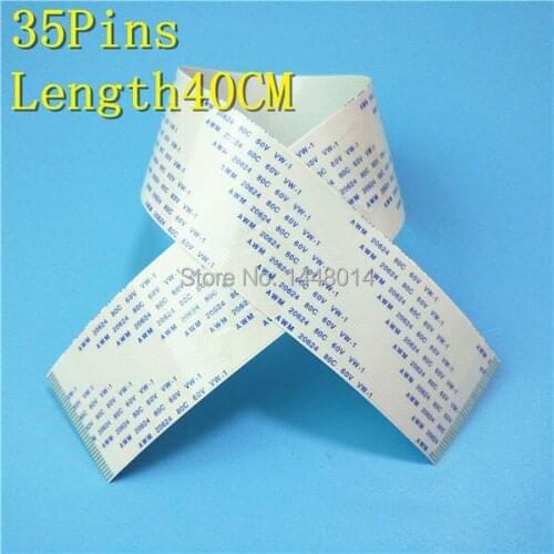 Large format printer Allwin Xuli Titan-jet head board cable for Epson F189010 DX7 Flat data cable 35pins 40cm