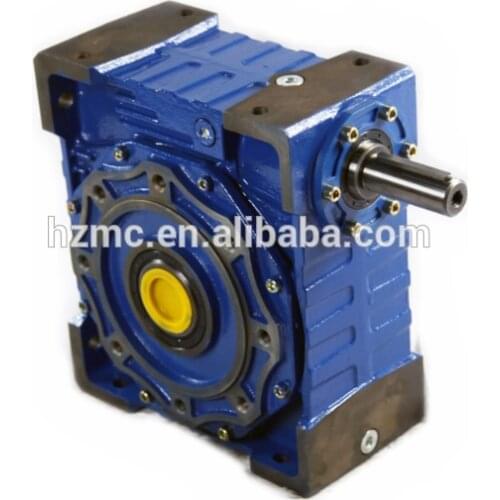 Chinese Factory Supply NRV110 Worm Gear Mini 1:100 Ratio Electric Reduction Gearbox Motor